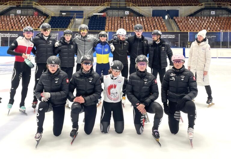 Kadra narodowa w short tracku trenuje w Gdańsku