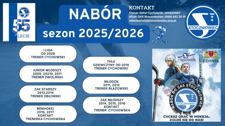 Dokumentacja do gry w hokeja na lodzie – Nabór 2025/2026