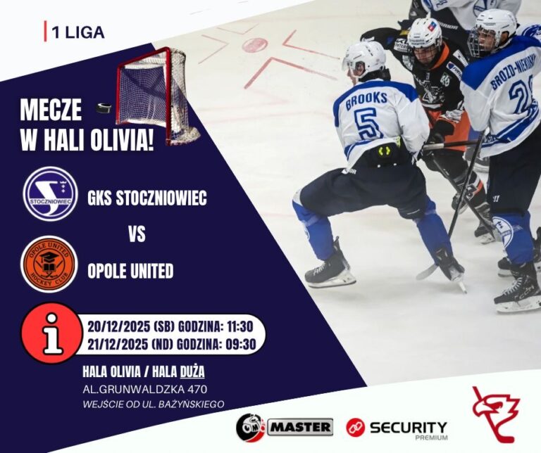 Mecze 1. Ligi w Hali Olivia!