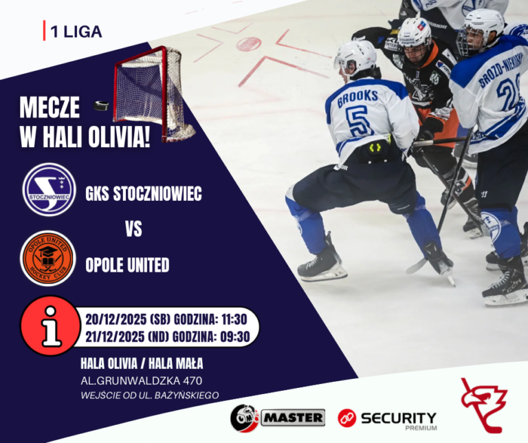 Mecze 1. Ligi w Hali Olivia!