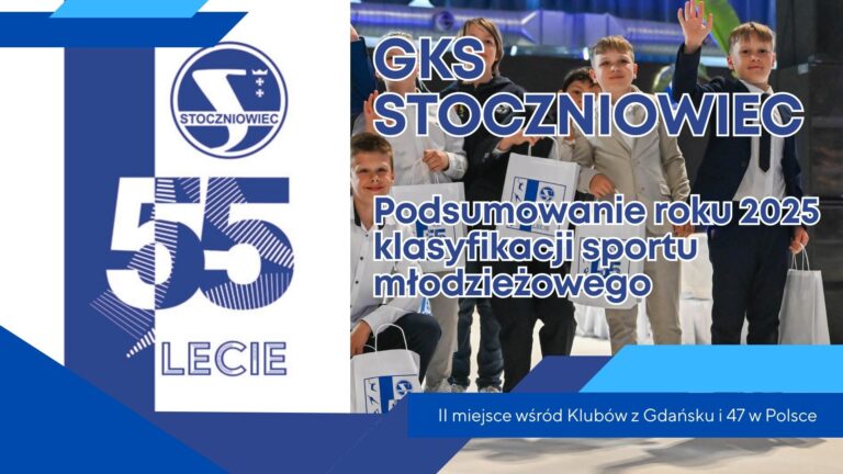 Szacunek – GKS Stoczniowiec drugim Klubem w Gdańsku i trzecim na Pomorzu pod względem szkolenia młodzieży