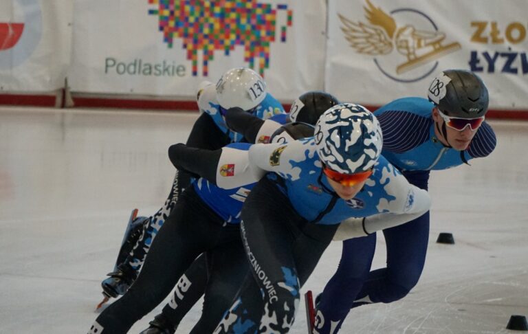 Złoty młodzik GKS Stoczniowiec w short tracku